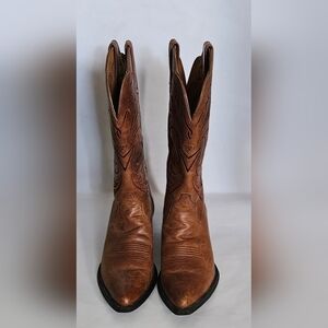 Ariat Brown Pull-On Heelled Boots Size 8.5